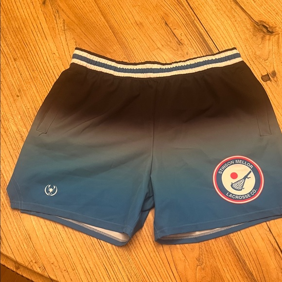 Scorpion Blue Ombre Lacrosse Shorts - Picture 1 of 9